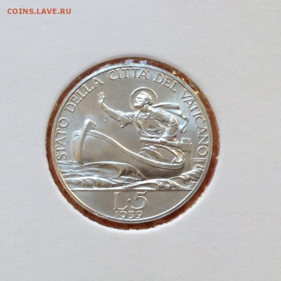 5 Евро Сан Марино 2003-11г и 5 лир 1939г - FullSizeRender (2)