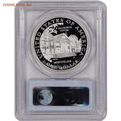 1 доллар США 1999 Долли Мэдисон. Proof. PCGS. Серебро. - $T2eC16d,!ykE9s7t)+lPBSDSj8kJlg~~60_57.JPG