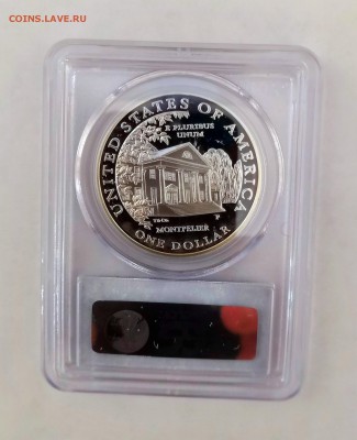 1 доллар США 1999 Долли Мэдисон. Proof. PCGS. Серебро. - IMG_20190329_215024