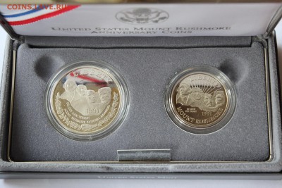 1 доллар США 1991 Гора Рашмор. +50с. Proof. Серебро. - IMG_8226.JPG