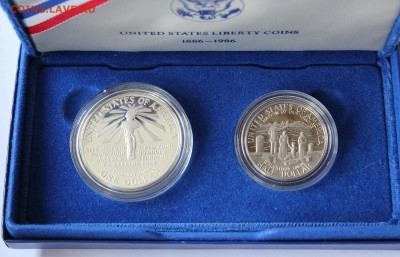 1 доллар США 1986 Liberty. +50с. Proof. Серебро. - IMG_8224.JPG