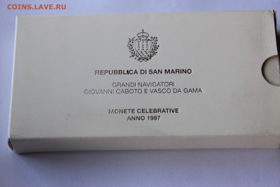 10000+5000 лир 1997 Сан Марино. Дж.Кабото и Васко да Гама. - IMG_8212.JPG
