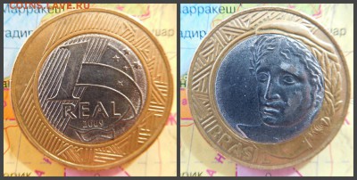 Бразилия 1 реал, 2009 БИМ - 10
