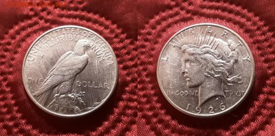 США. 1 доллар 1926 г. Peace. До 17.04.19. - 20190412_180730