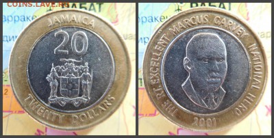 Ямайка 20 долларов, 2001 БИМ - 14