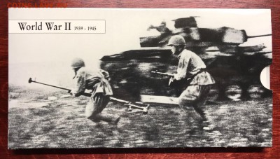 Буклет, «Освобождение европы от фашизма». 10 монет - 2A32559C-455C-43D6-AEFE-614419E5B080