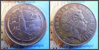 Гибралтар 2 пенса, 2000 - 15