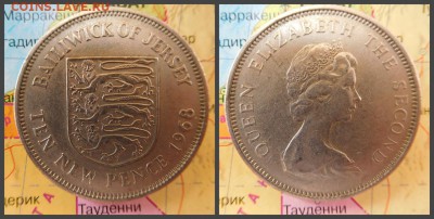 Джерси 10 новых пенсов, 1968 - 18