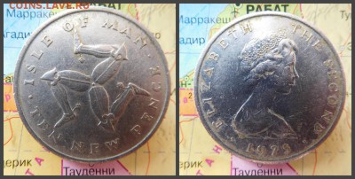 Остров Мэн 10 новых пенсов, 1975 - 19