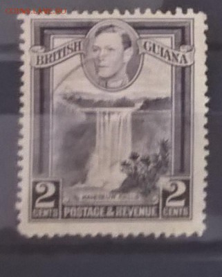 Колонии Британская Гвиана 1938 1м 2ц до 18 04 - 39