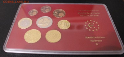 Годовой набор евро Германия 2002 ПРУФ С РУБЛЯ до 20.04 - IMG_9524