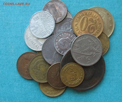 Кучка иностранных монет до 20.04.19г. 22.00ч. - инкучка