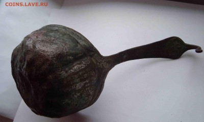 Латунный ковш.Определение по времени. - 22