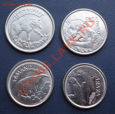Бразилия. Полный комплект монет 1993-94 UNC до 25.06.11 в 22 - Бразилия 2
