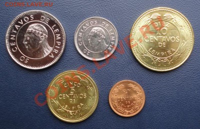 Гондурас. Копмлект монет 1957-2006 в UNC до 25.06.11 в 22-00 - Гондурас 1