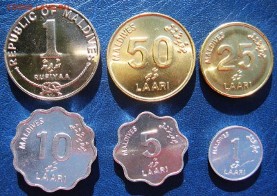 МАЛЬДИВЫ 1 руфия, 50,25,10,5,1 лари До 16.04 в 22-00 - мальд2