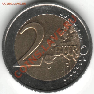 2 евро 2009 Греция. Смещение года. Есть ли интерес? - 2 евро р.JPG