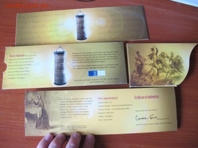 Олдерни 5 фунтов 2004, Флоренс Найтингейл "леди с лампой" - IMG_3548.JPG