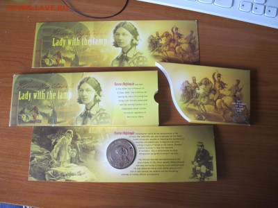 Олдерни 5 фунтов 2004, Флоренс Найтингейл "леди с лампой" - IMG_3546.JPG