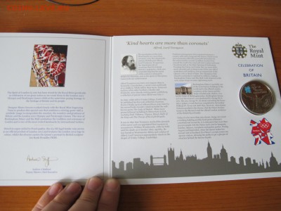 Великобритания 5 фунтов 2010, Олимпиада. Великолепие. - IMG_3566.JPG