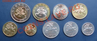 Литва. Все современные монеты в UNC до 25.06.11 в 22-00 - Литва 2