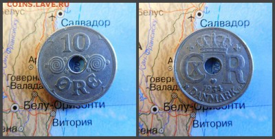 Дания 10 эре, 1934 - 15