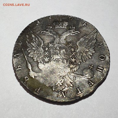 Рубль 1764 года Тi-Яi - LM6FB5ozpXs