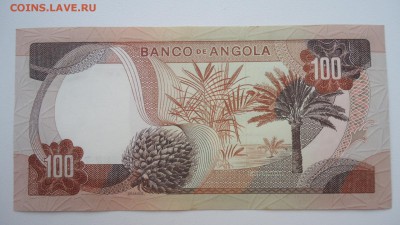 АНГОЛА 100 ЭСКУДО 1972 UNC - DSC05521.JPG