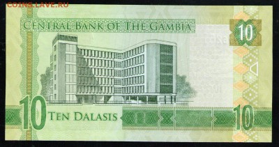 ГАМБИЯ 10 ДАЛАСИ 2015 UNC - 101