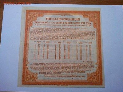 Гос. 4,5% выигрышный заем 1917г., оценка. - IMG_20190417_204552_thumb