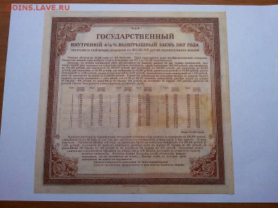 Гос. 4,5% выигрышный заем 1917г., оценка. - IMG_20190417_203300_thumb