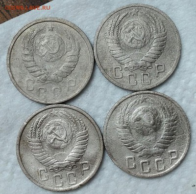 15 копеек 1941,49,50,51. До 19.04.19. 22-00 Мск. - 82NFCQtBaVo