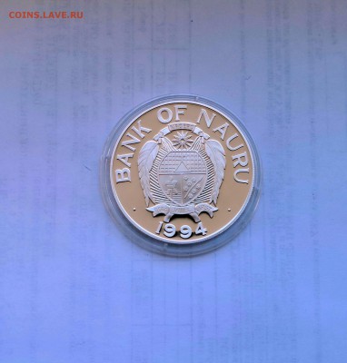 10 долларов 1994 Науру. Джон Ферн. Корабль. Серебро. Proof. - IMG_20190413_105628