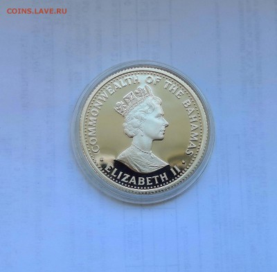 10 долларов 1988 Багамы. Х.Колумб. Серебро. Proof. - IMG_20190413_111201