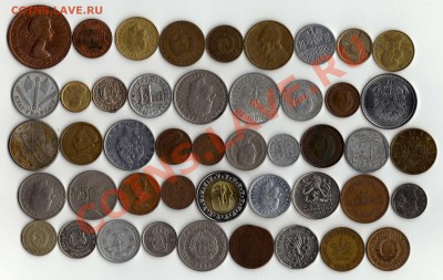 С 1 рубля - 46 простых иностранных монет до 26.06. в 21:00 - img289