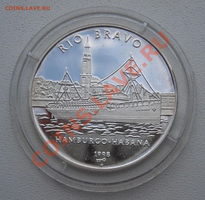 Куба 10 песо 1998 г. серебро ПРУФ КОРОТКИЙ! 24.06.11 в 22-30 - DSCN3029.JPG