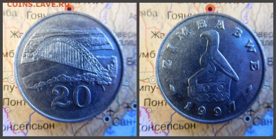 Зимбабве 20 центов, 1997 - 13