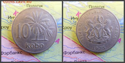 Нигерия 10 кобо, 1973 - 18