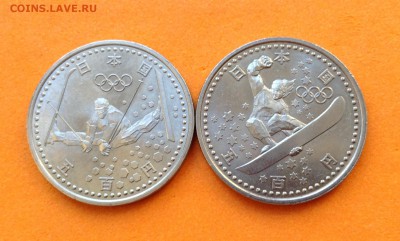 Япония 500 йен, 1998-97г, Нагано 1998г  Фристайл, Сноуборд, - FullSizeRender (4)