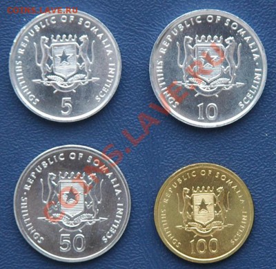 Сомали. Комплект монет (есть FAO) в UNC до 25.06.11 в 22-00 - Сомали 1