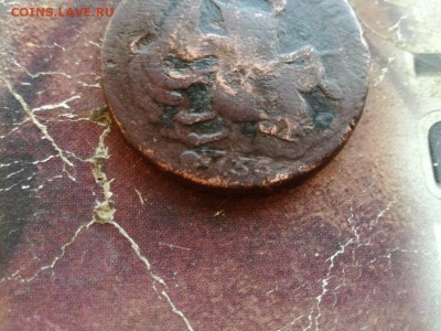 2 копейки 1758, перечекан, гуртовая надпись до 23.04.2019 - 1758 (3) - копия