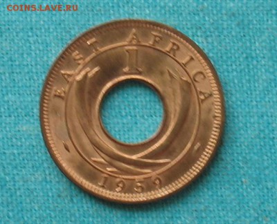1 цент Брит.Вост.Африка 1959 UNC до 25.04.19г. 22.00ч. - В.А.1