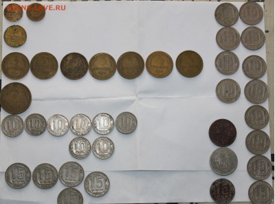 Кучка монет 1,2,3,5,10,15 копеек 1931-1957 на оценку - IMG_2653.JPG
