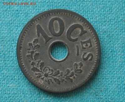 Люксембург 10 сантимов 1915 до 25.04.19г. 22.00ч. - люк6