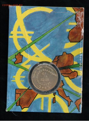 4 ЕВРО 2002 В БУКЛЕТЕ UNC - 1