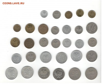 Монеты Польши регулярного чекана. По 15 рублей за 1 монету. - Монеты Польши 2