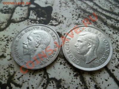 Британия Кроны 1935 и 1937 годы, серебро до 22-00 27.06.2011 - P1010304.JPG