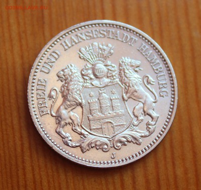 Гамбург 2 марки 1906, 1914 предпродажная оценка - IMG_6677.JPG