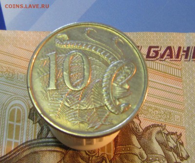 АВСТРАЛИЯ 10 центов 1968 г  до  28.04 - IMG_3163.JPG