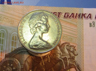 АВСТРАЛИЯ 10 центов 1968 г  до  28.04 - IMG_3156.JPG